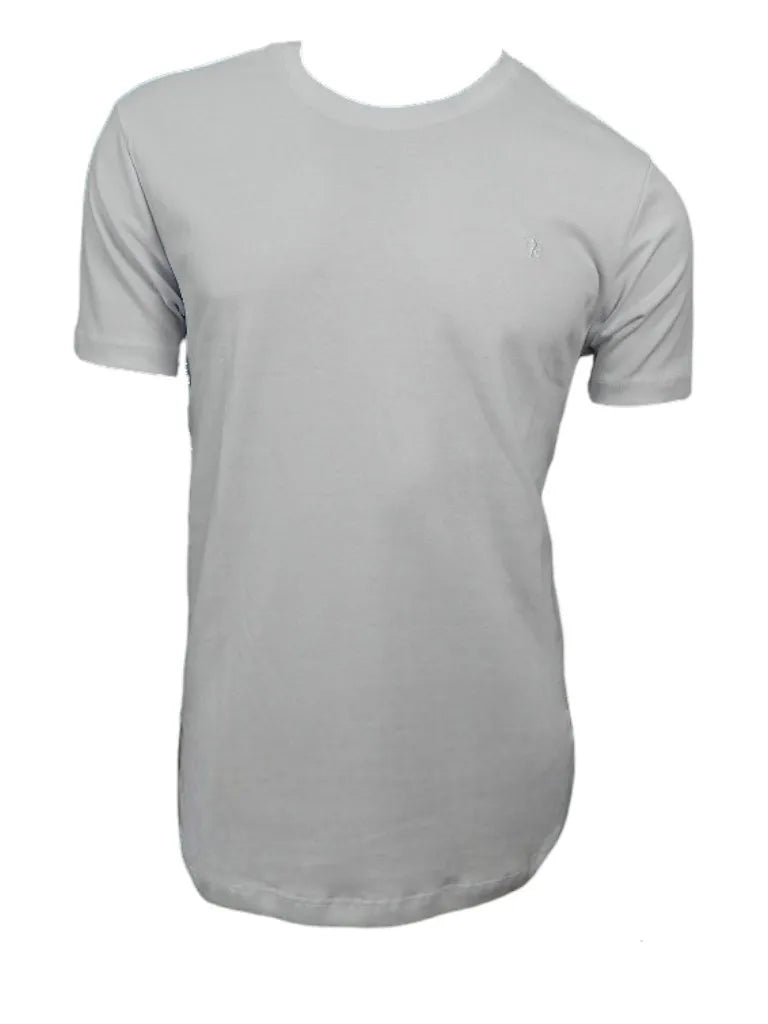 Men's Classic White Crew Neck T-Shirt